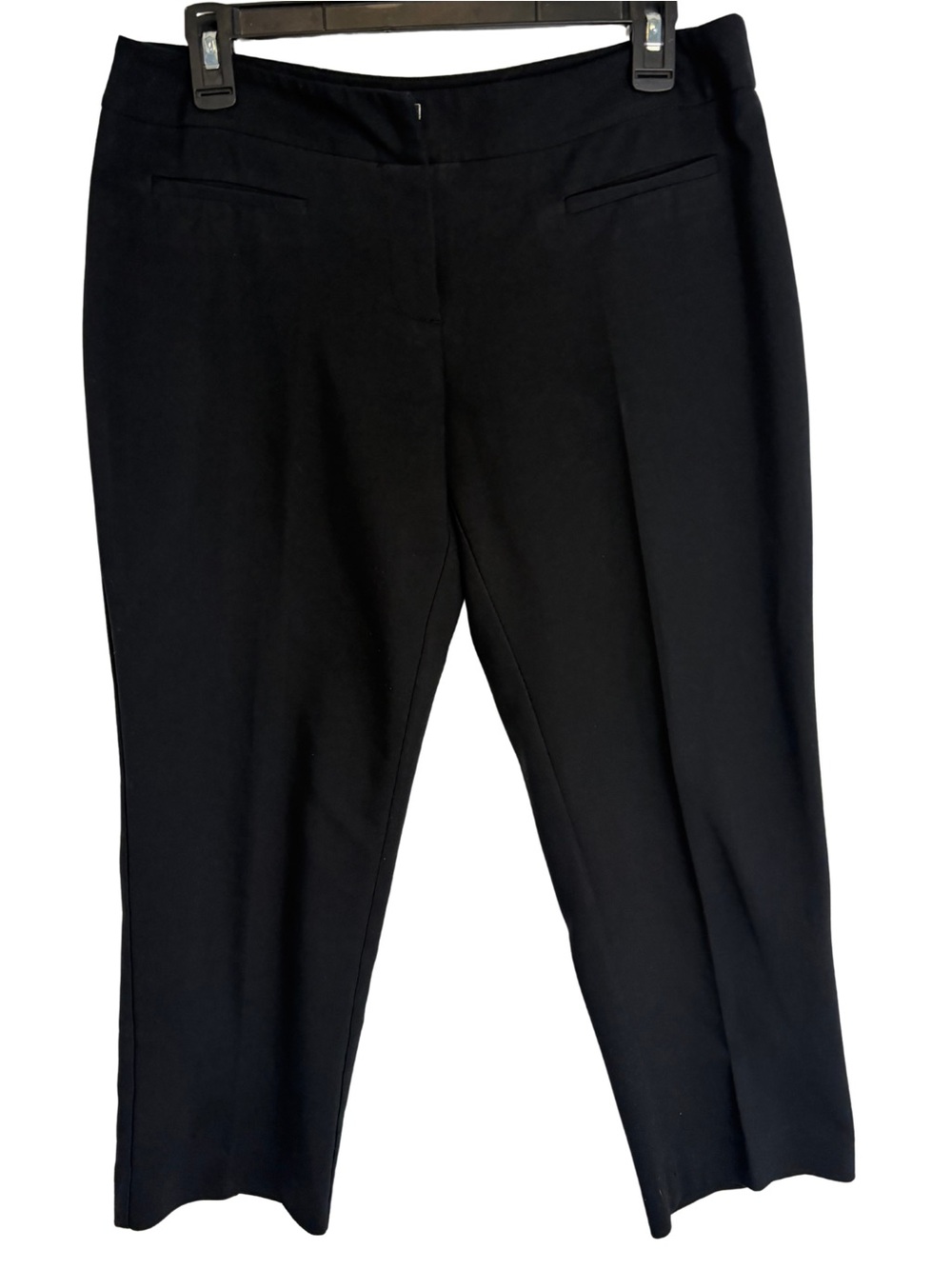 3/$20 Apt. 9 Black Cropped Dress Pants - Cropped Trousers Size 6